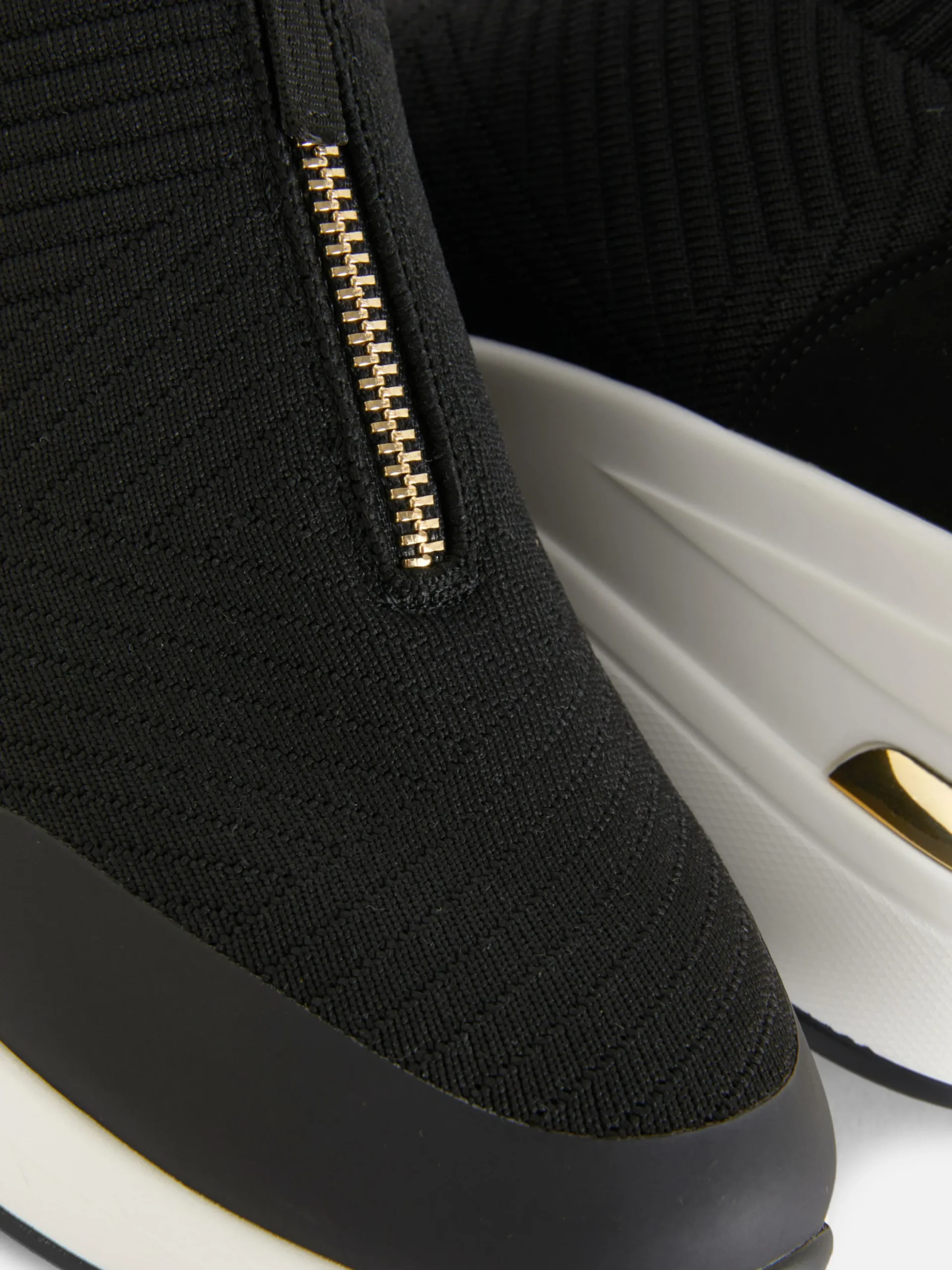 Sneakers|Primark Modische Sneaker Mit Keilabsatz Schwarz