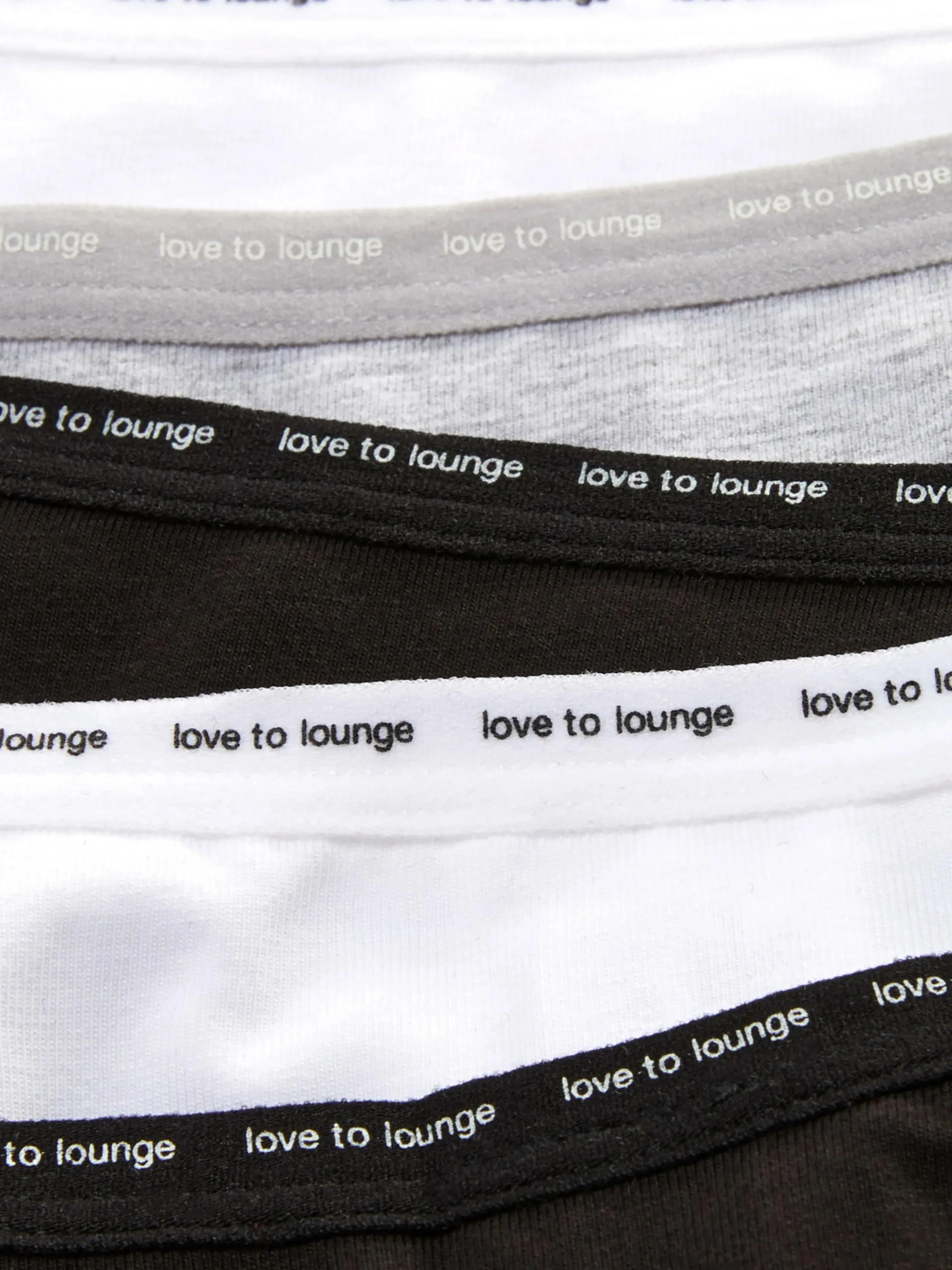 Slips|Primark Modische Stretch-Tangas, 5er-Pack Schwarz