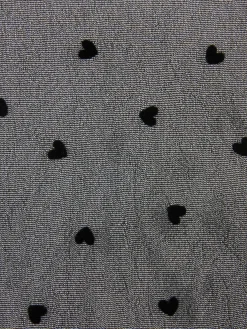 Strumpfhosen|Primark Modische Strumpfhose Mit Herzmuster Schwarz