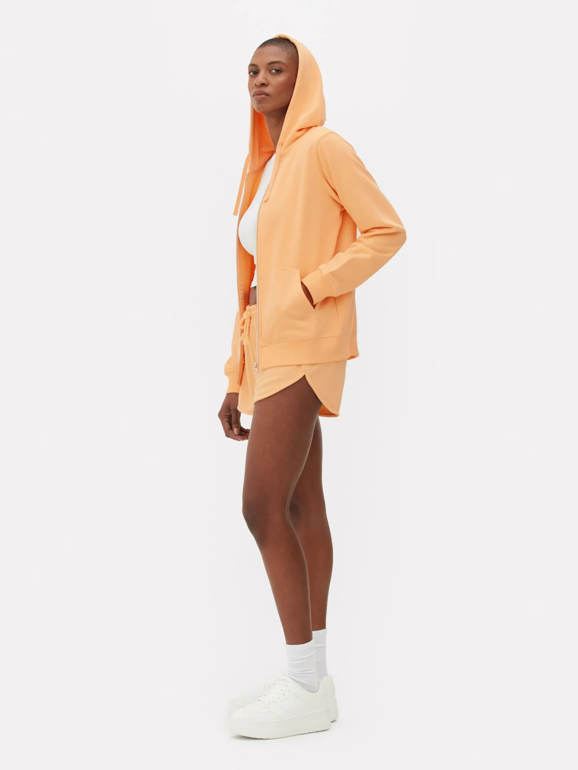 Loungewear|Hoodies Und Sweatshirts|Primark Modisches Hoodie Mit Reißverschluss Orange
