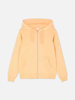 Loungewear|Hoodies Und Sweatshirts|Primark Modisches Hoodie Mit Reißverschluss Orange