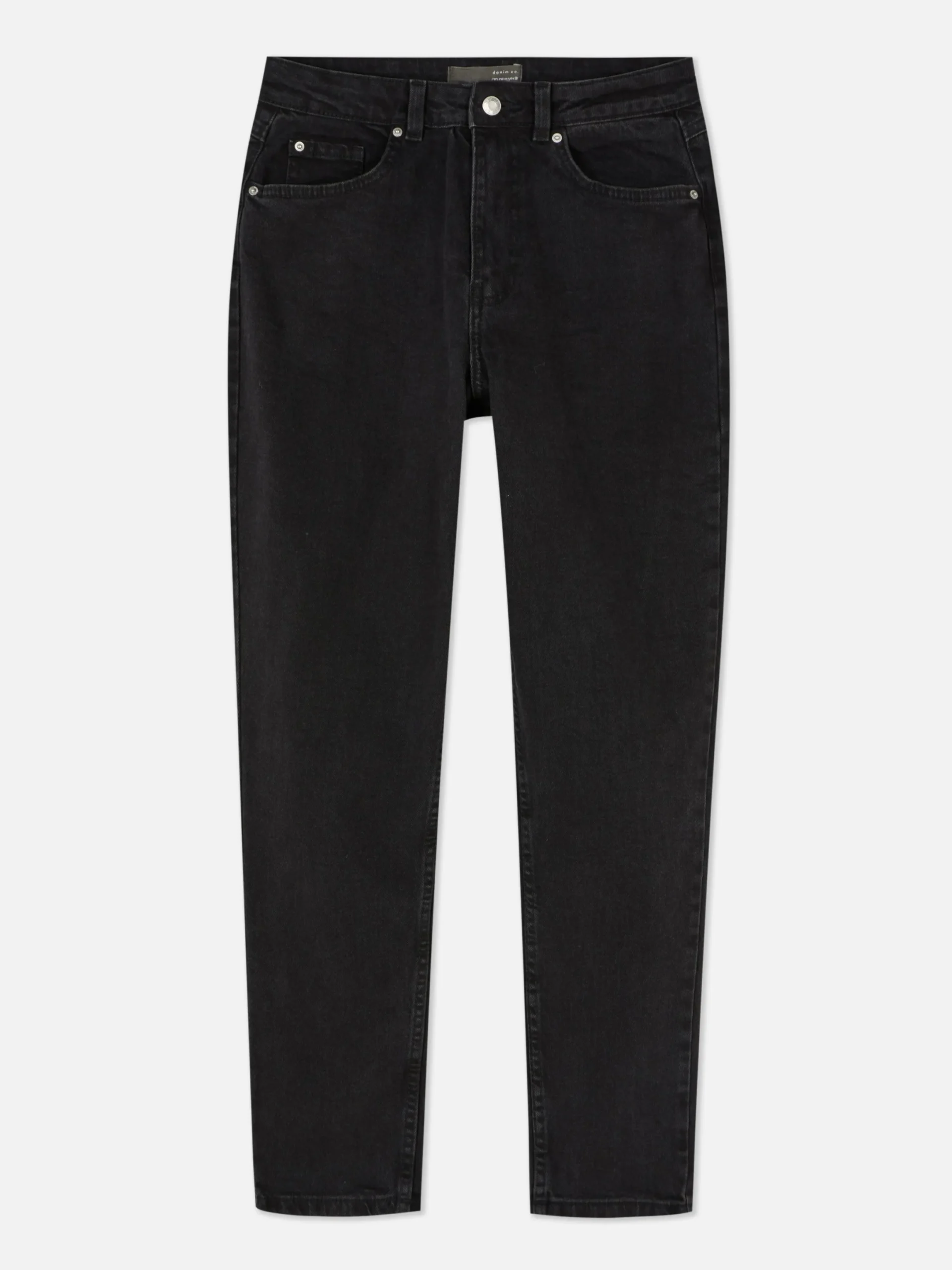 Denim|Jeans|Primark Mom-Jeans Aus Denim Schwarz