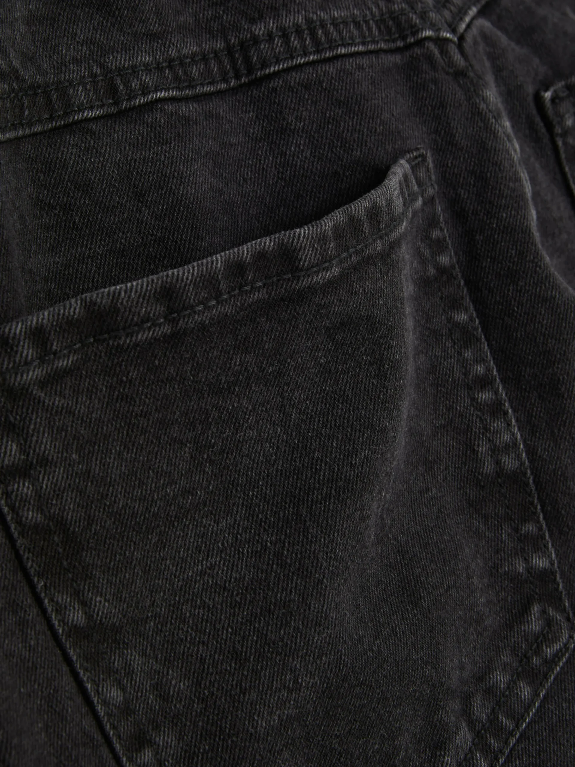 Denim|Jeans|Primark Mom-Jeans Aus Denim Schwarz