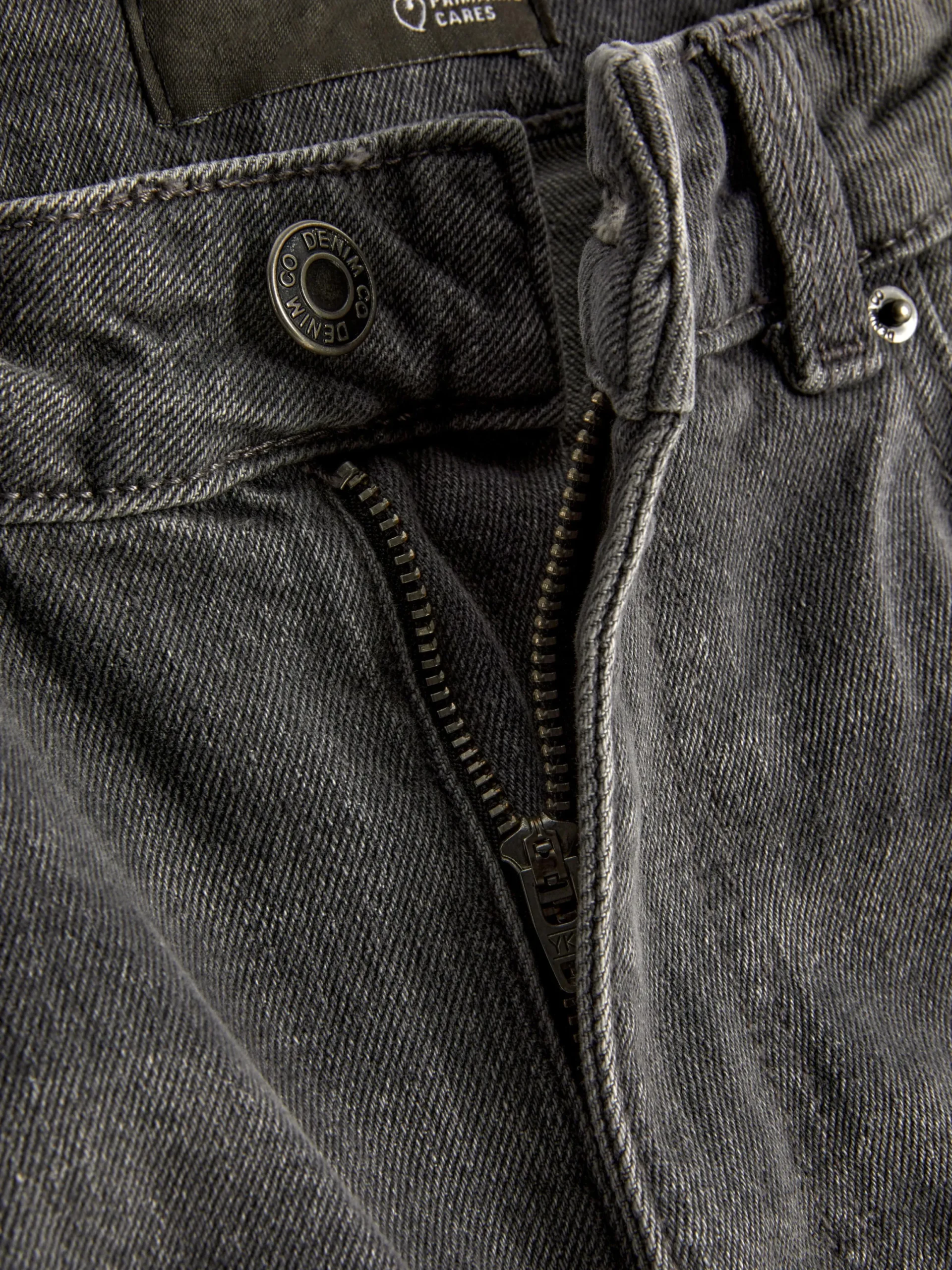Denim|Jeans|Primark Mom-Jeans Aus Denim Grau