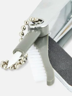 Pflegeprodukte Für Männer|Primark Nagelpflege-Set Als Schlüsselanhänger Anthrazitfarben