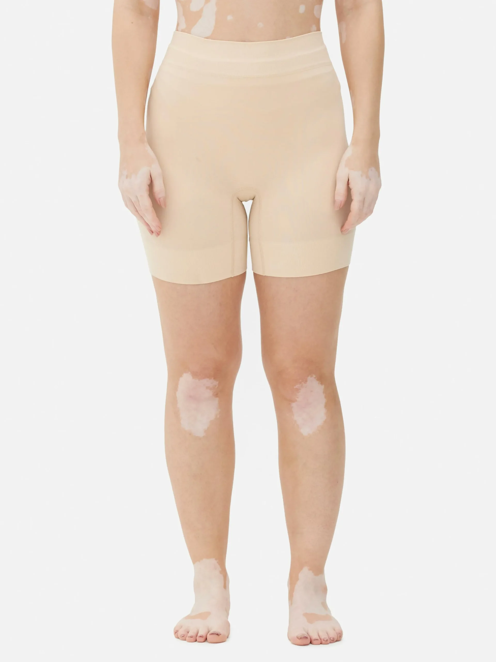 Shapewear|Primark Nahtlose Anti-Scheuer-Radlerhose Taupefarben