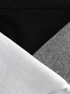 Slips|Primark Nahtlose Basic-Minislips, 3er-Pack Schwarz/Weiß