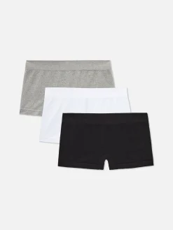 Slips|Primark Nahtlose Boxershorts Im Boyfriend-Stil, 3er-Pack Schwarz