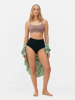 Shapewear|Primark Nahtlose, Figurformende Slips Mit Hohem Bund Schwarz