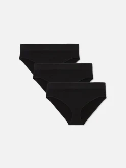 Slips|Primark Nahtlose Minislips, 3er-Pack Schwarz