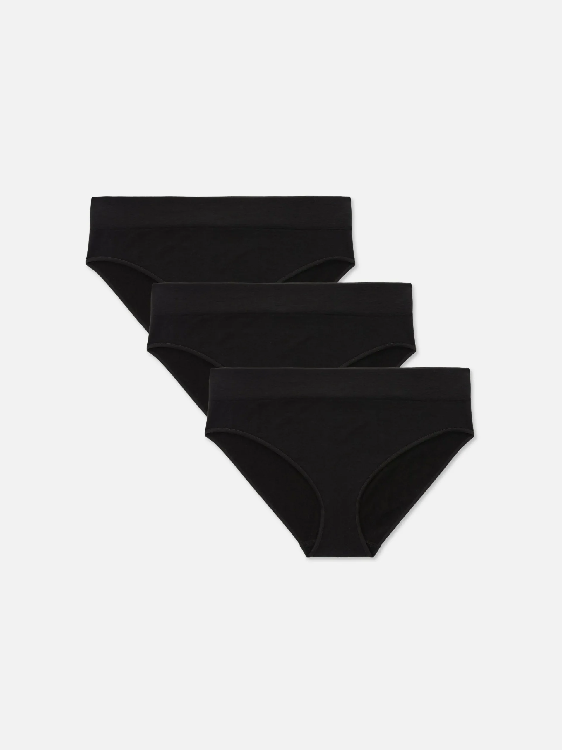 Slips|Primark Nahtlose Minislips, 3er-Pack Schwarz