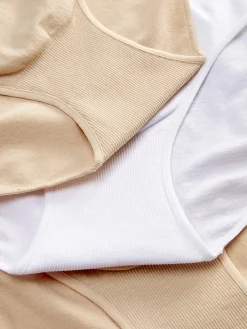 Slips|Primark Nahtlose Minislips, 3er-Pack Taupefarben