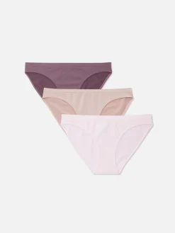 Slips|Primark Nahtlose Minislips, 3er-Pack Hellrosa