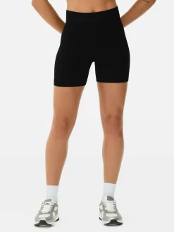 Fitnesskleidung Und Activewear|Primark Nahtlose Performance-Shorts Mit Hoher Taille Schwarz