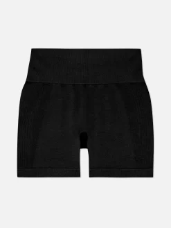 Fitnesskleidung Und Activewear|Primark Nahtlose Performance-Shorts Mit Hoher Taille Schwarz