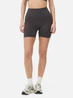 Fitnesskleidung Und Activewear|Primark Nahtlose Performance-Shorts Mit Hoher Taille Dunkelgrau