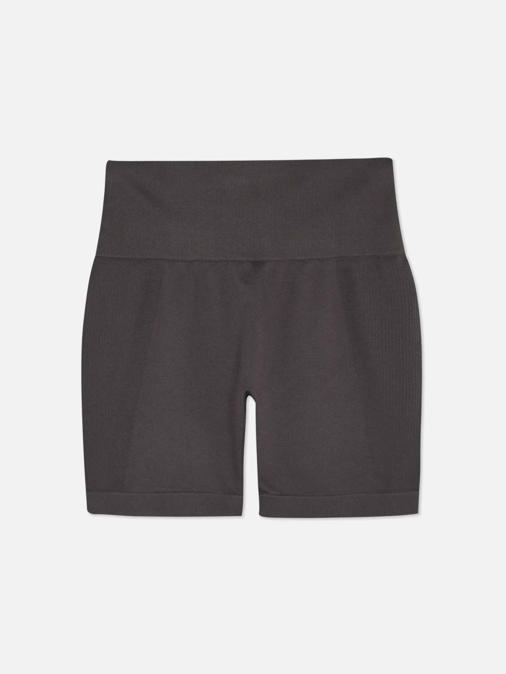Fitnesskleidung Und Activewear|Primark Nahtlose Performance-Shorts Mit Hoher Taille Dunkelgrau