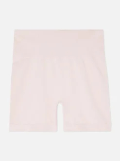 Fitnesskleidung Und Activewear|Primark Nahtlose Yoga-Shorts Mit Hohem Bund Hellrosa