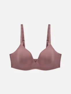 Bhs|Primark Nahtloser BH Ohne Bügel, Körbchengröße DD–G Mokkafarben