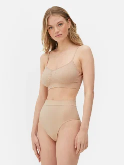 Shapewear|Primark Nahtloser, Figurformender Shapewear-Bralette-BH Taupefarben