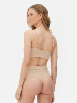 Shapewear|Primark Nahtloser, Figurformender Shapewear-Bralette-BH Taupefarben