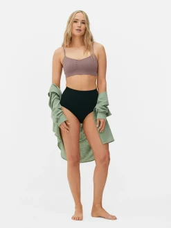Shapewear|Primark Nahtloser, Figurformender Shapewear-Bralette-BH Mokkafarben