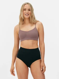 Shapewear|Primark Nahtloser, Figurformender Shapewear-Bralette-BH Mokkafarben