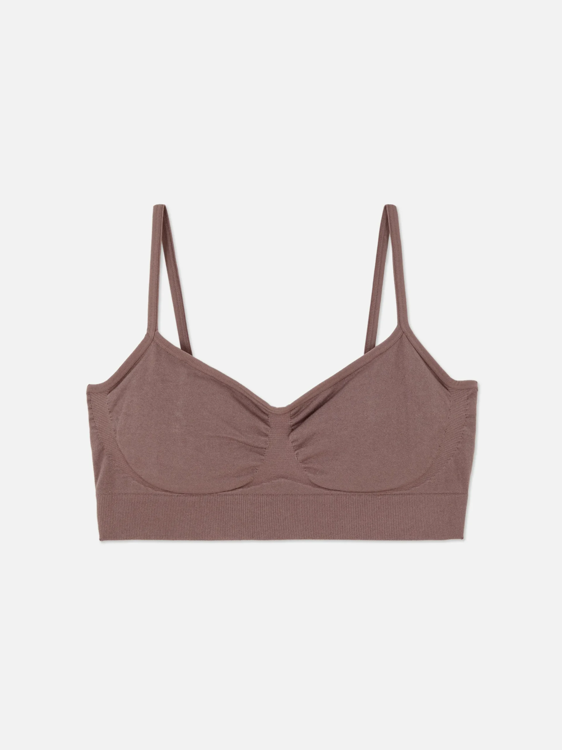 Shapewear|Primark Nahtloser, Figurformender Shapewear-Bralette-BH Mokkafarben