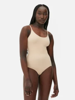 Shapewear|Primark Nahtloser Shapewear-Body Taupefarben