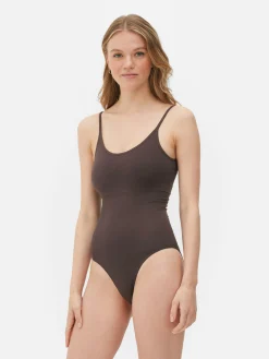 Shapewear|Primark Nahtloser Shapewear-Body Mit U-Ausschnitt Feige
