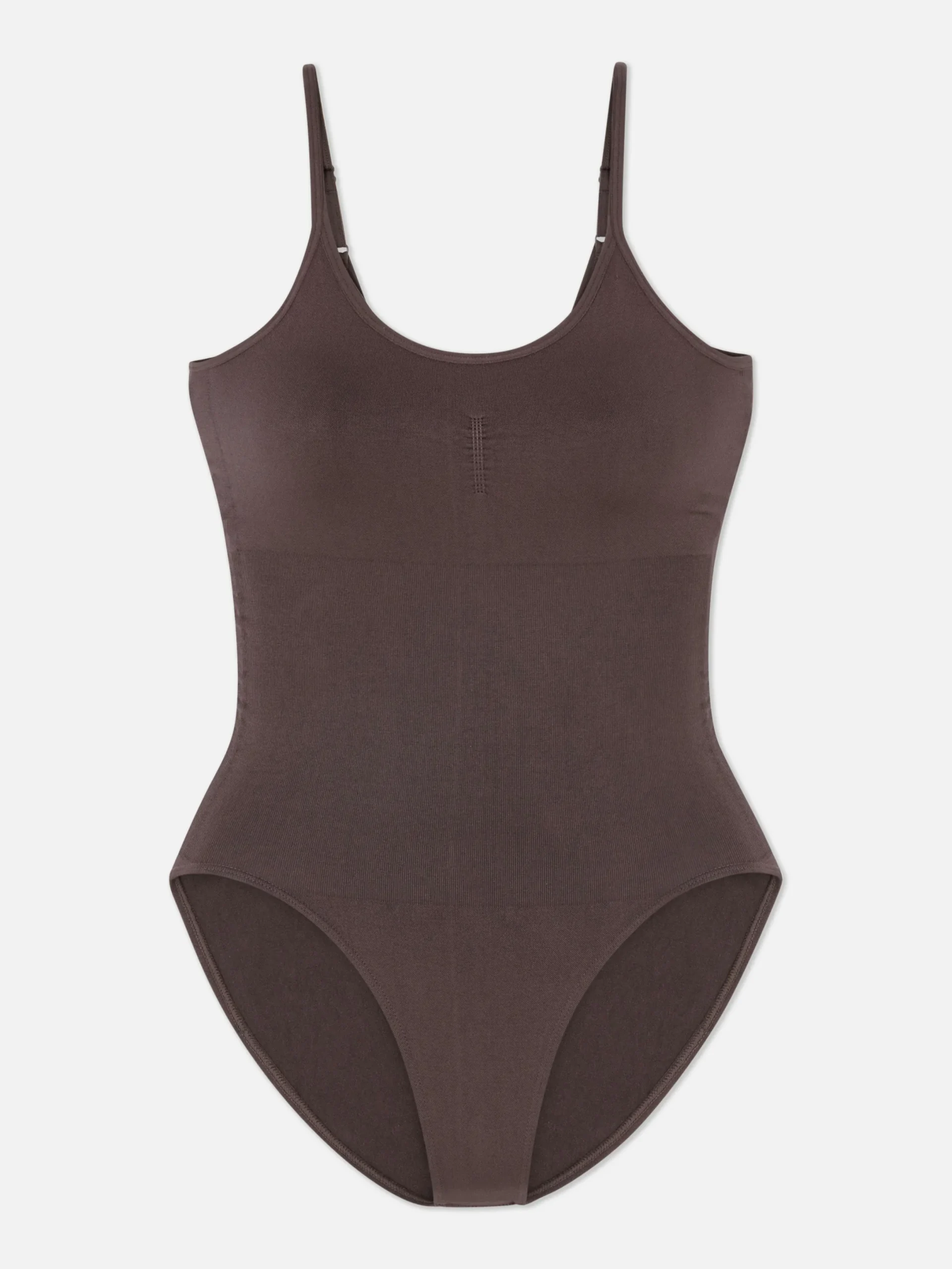 Shapewear|Primark Nahtloser Shapewear-Body Mit U-Ausschnitt Feige