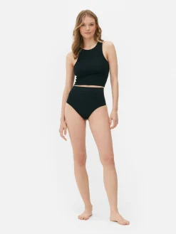 Shapewear|Primark Nahtloser Shapewear-Tanga Mit Hohem Bund Schwarz