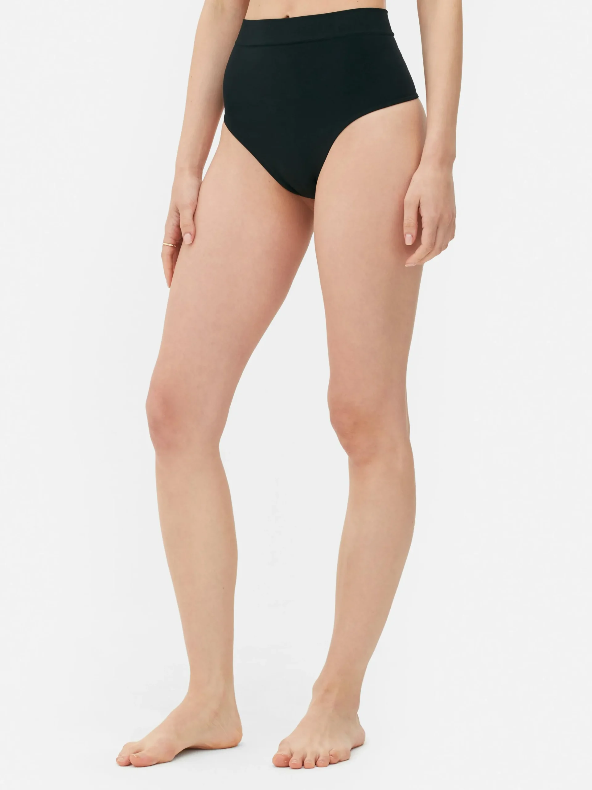 Shapewear|Primark Nahtloser Shapewear-Tanga Mit Hohem Bund Schwarz