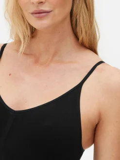Fitnesskleidung Und Activewear|Primark Nahtloser Umstands-Einteiler Schwarz