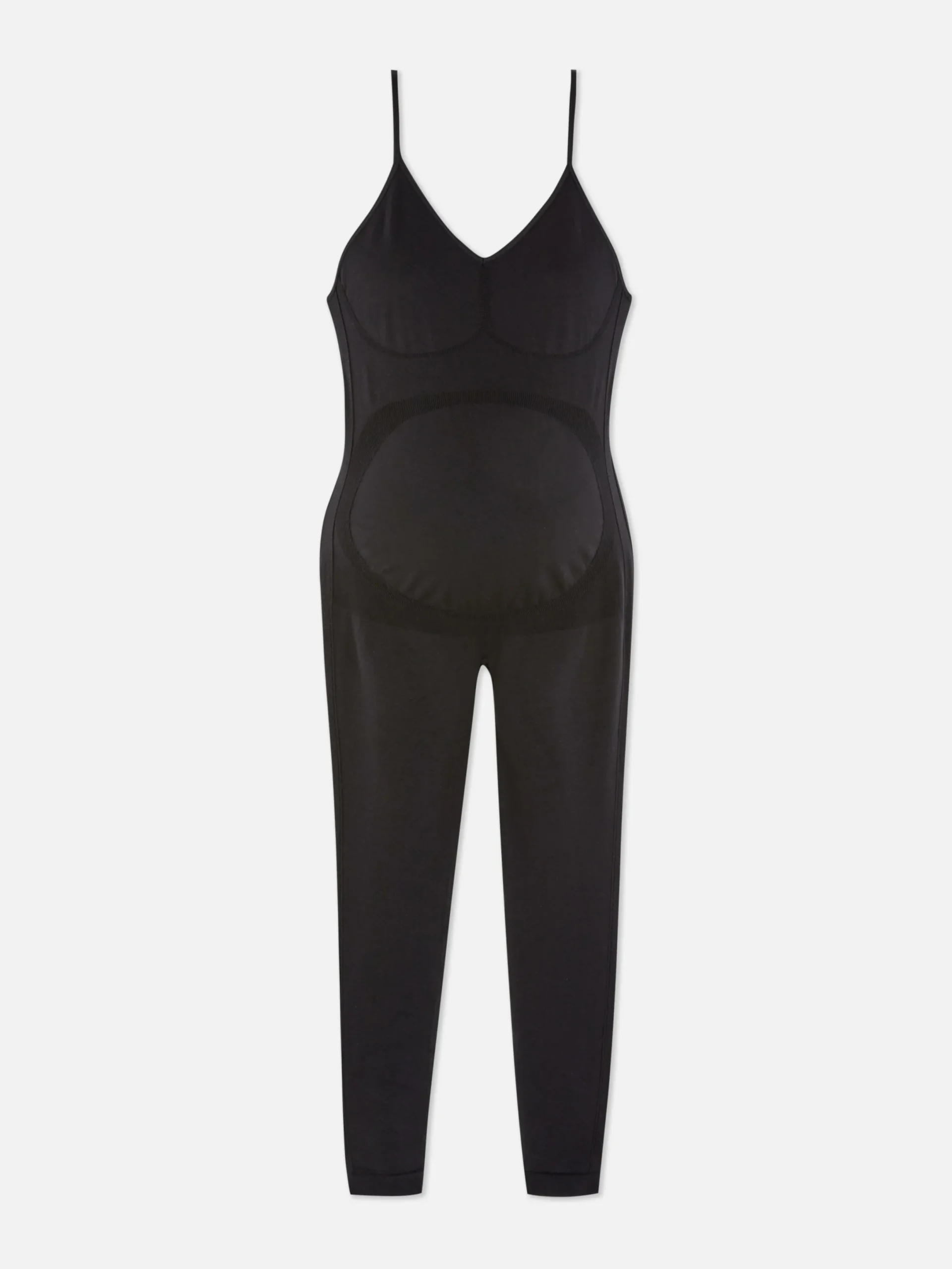 Fitnesskleidung Und Activewear|Primark Nahtloser Umstands-Einteiler Schwarz