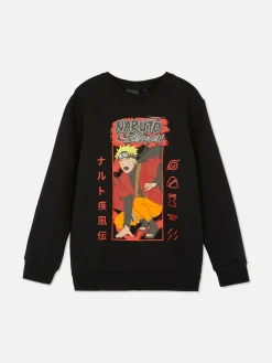 Hoodies Und Sweatshirts|Primark „Naruto“ Sweatshirt Mit Grafik Schwarz
