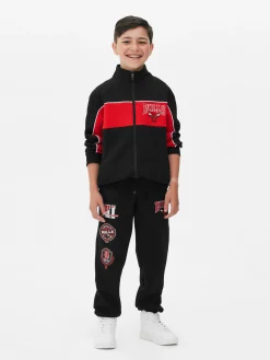 Hoodies Und Sweatshirts|Primark „NBA Chicago Bulls“ Jacke Mit Trichterkragen Rot