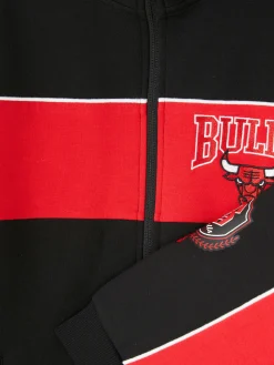 Hoodies Und Sweatshirts|Primark „NBA Chicago Bulls“ Jacke Mit Trichterkragen Rot