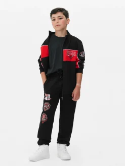 Jogginghosen|Primark „NBA Chicago Bulls“ Jogginghose Mit Kordelzug Schwarz