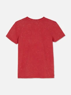 Tops Und T-Shirts|Primark „NBA Chicago Bulls“ T-Shirt Mit Grafik Rot