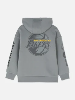 Hoodies Und Sweatshirts|Primark „NBA LA Lakers“ Hoodie Dunkelgrau