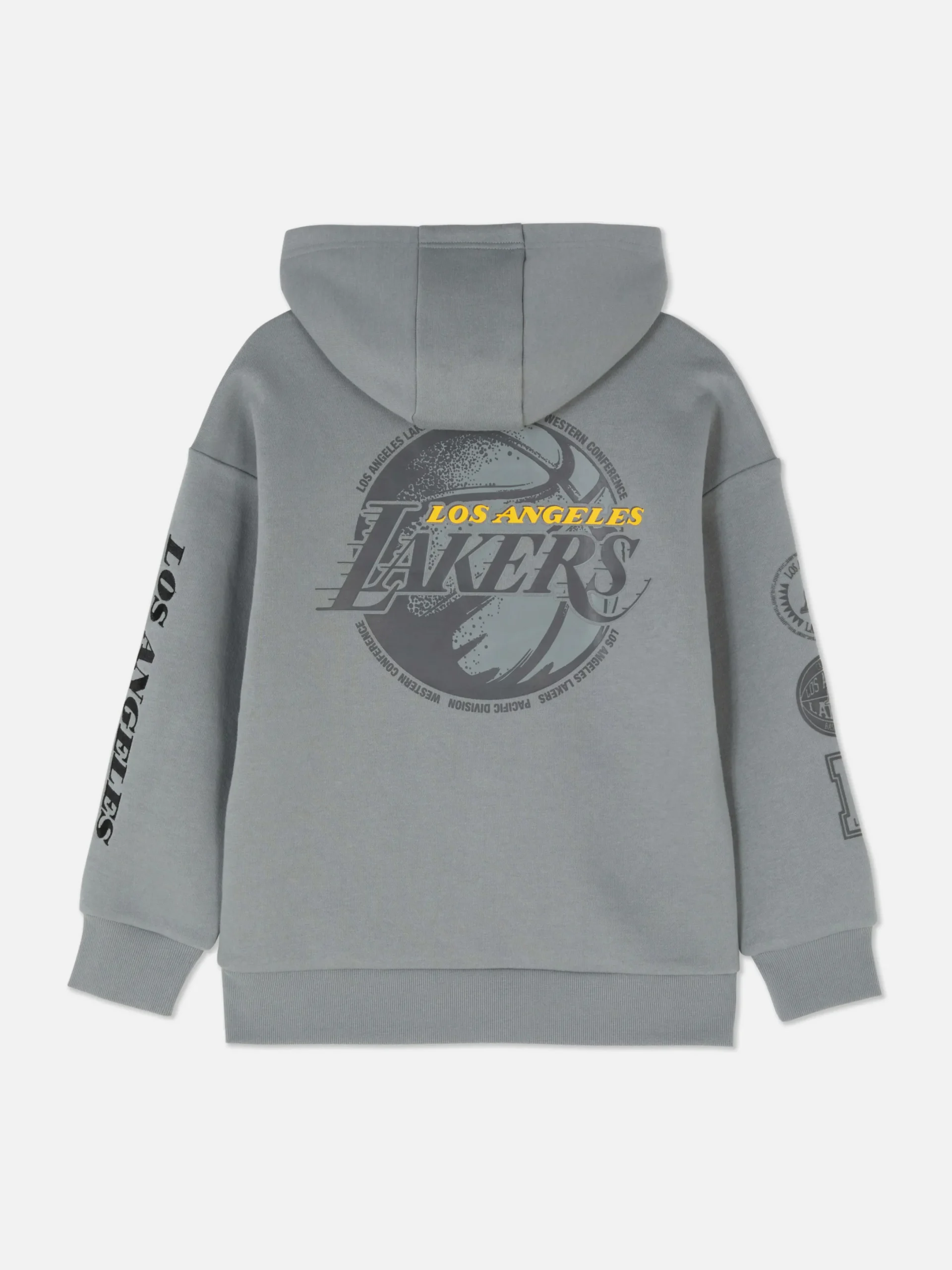 Hoodies Und Sweatshirts|Primark „NBA LA Lakers“ Hoodie Dunkelgrau