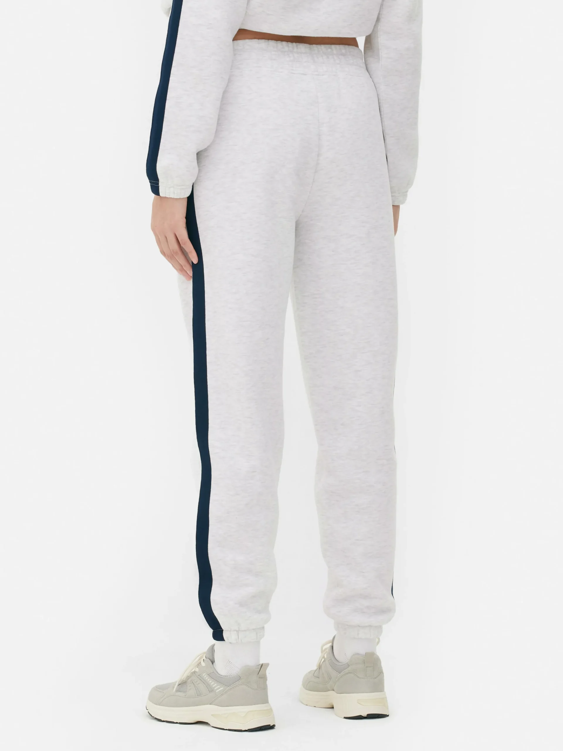 Loungewear|Primark „NBA Los Angeles Lakers“ Jogginghose Mit Streifen Grau meliert