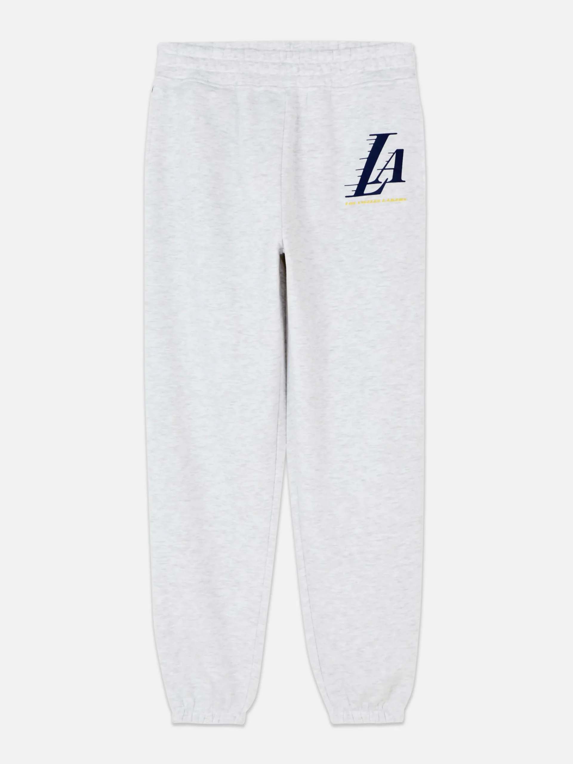 Loungewear|Primark „NBA Los Angeles Lakers“ Jogginghose Mit Streifen Grau meliert