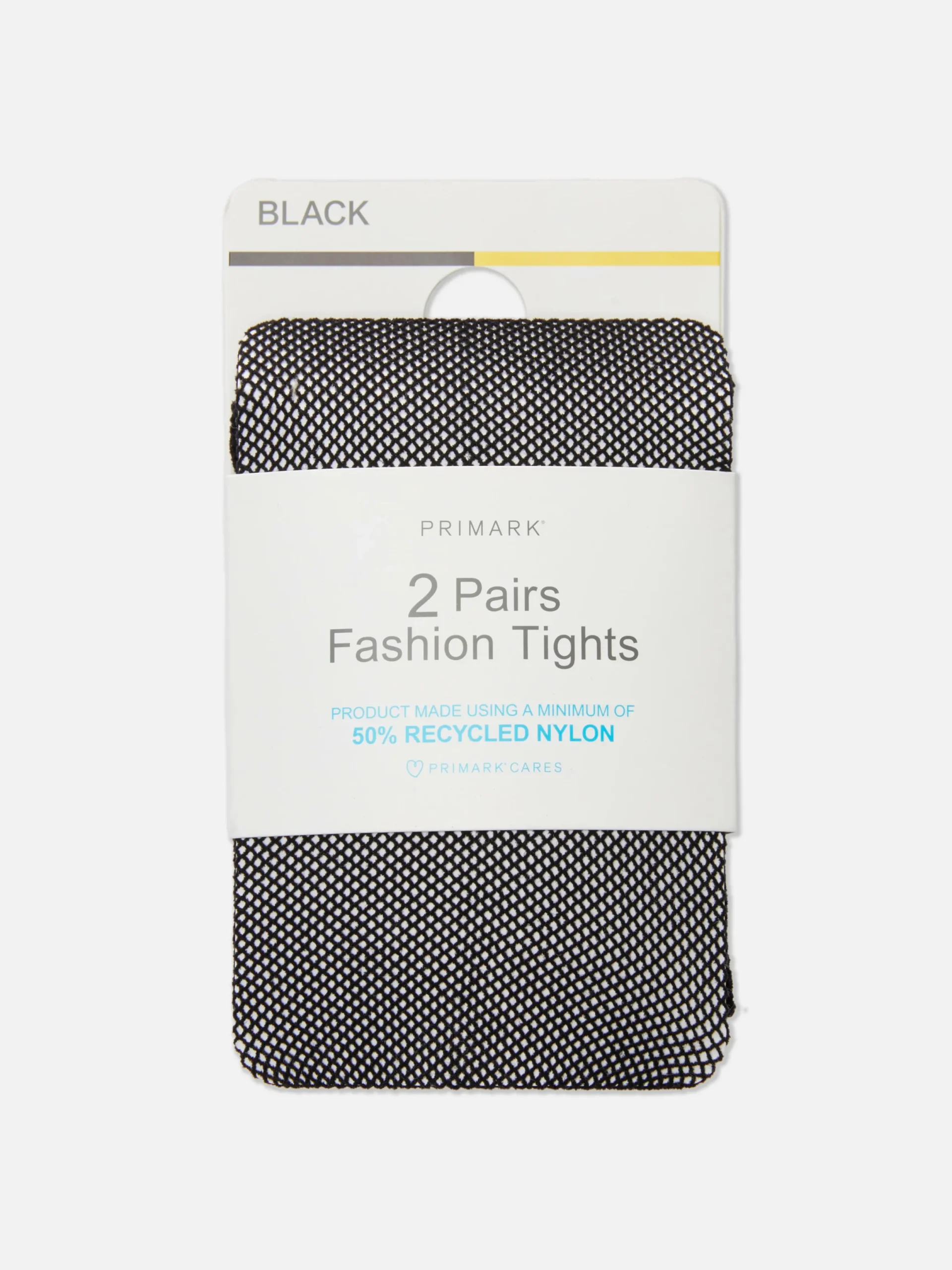 Strumpfhosen|Primark Netzstrumpfhose Mit Kleinen Maschen, 2er-Pack Schwarz