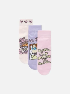 Socken|Primark „Nickelodeon“ Sneakersocken, 3er-Pack Multi