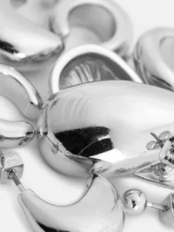 Schmuck|Primark Ohrklemmen, 6er-Pack Weiß