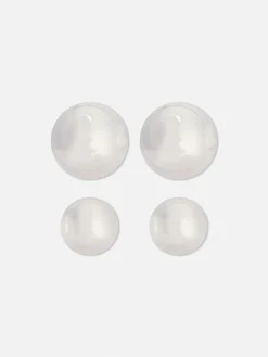 Schmuck|Primark Ohrstecker Im Kugeldesign, 2er-Pack Weiß