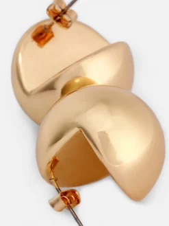 Schmuck|Primark Ohrstecker Mit Cutout-Kugel-Design Gelb