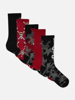 Socken|Primark „One Piece“ Söckchen, 5er-Pack Multi